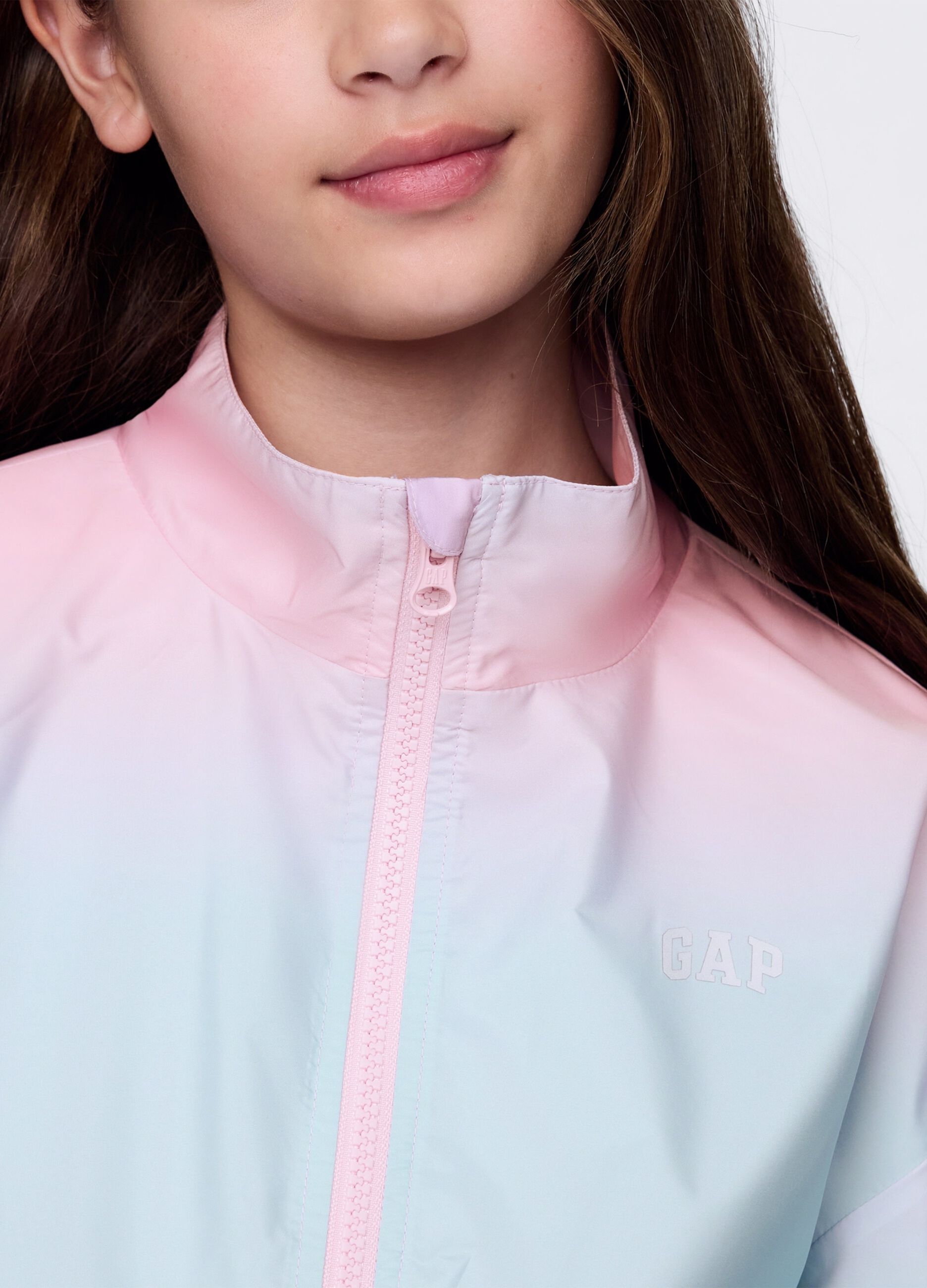 Multicoloured lightweight jacket