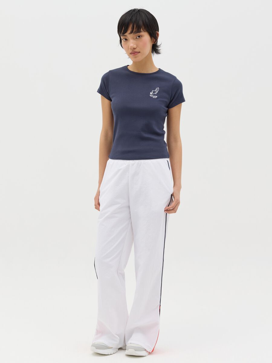 Slim-fit T-shirt in cotton_1