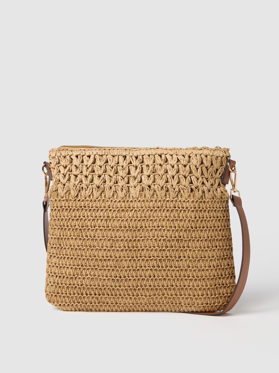 OVS Woven Textile Paper Crossbody Bag_1