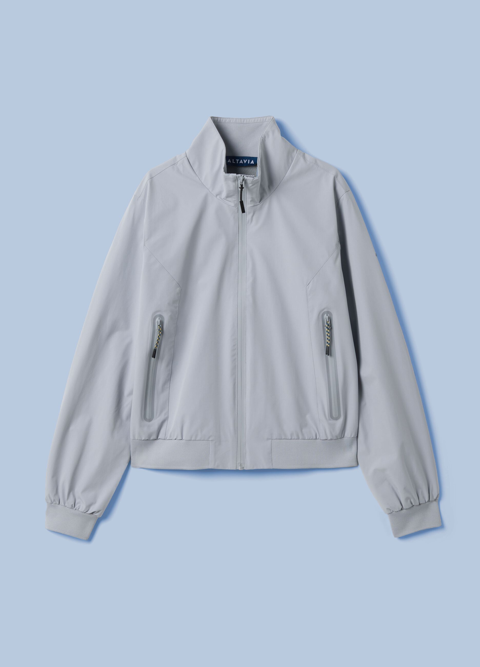 ALTAVIA SAILING grey windbreaker sports jacket with zip