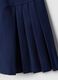 Blue viscose blend skirt in regular fit for girls_3