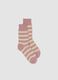 Multicolour striped stretch cotton-blend socks_0