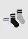 Multicolour children's cotton socks tripack_0