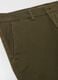 Solid colour stretch cotton chino trousers_5
