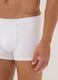 Multipack di cinque boxer bianchi in cotone organico elasticizzato_3