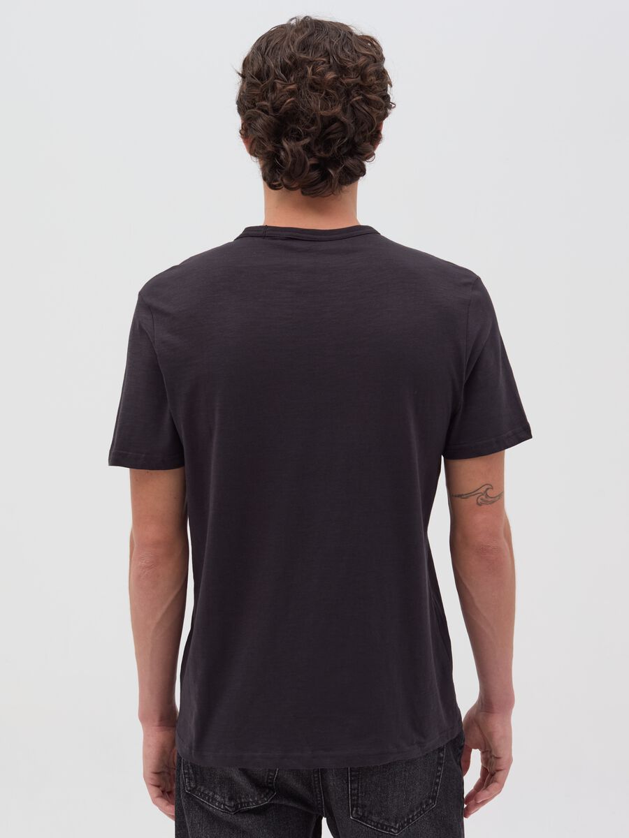 T-shirt with “Be aware of humans” print_3