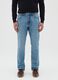 Men's pure cotton blue regular fit jeans_1