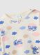 Multicolour baby girl's pure cotton regular fit pyjamas with prints_2