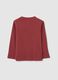 Kids' pure cotton red t-shirt_1