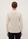 Beige long-sleeve stretch cotton regular fit t-shirt_2
