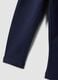 Blue stretch organic cotton leggings_3
