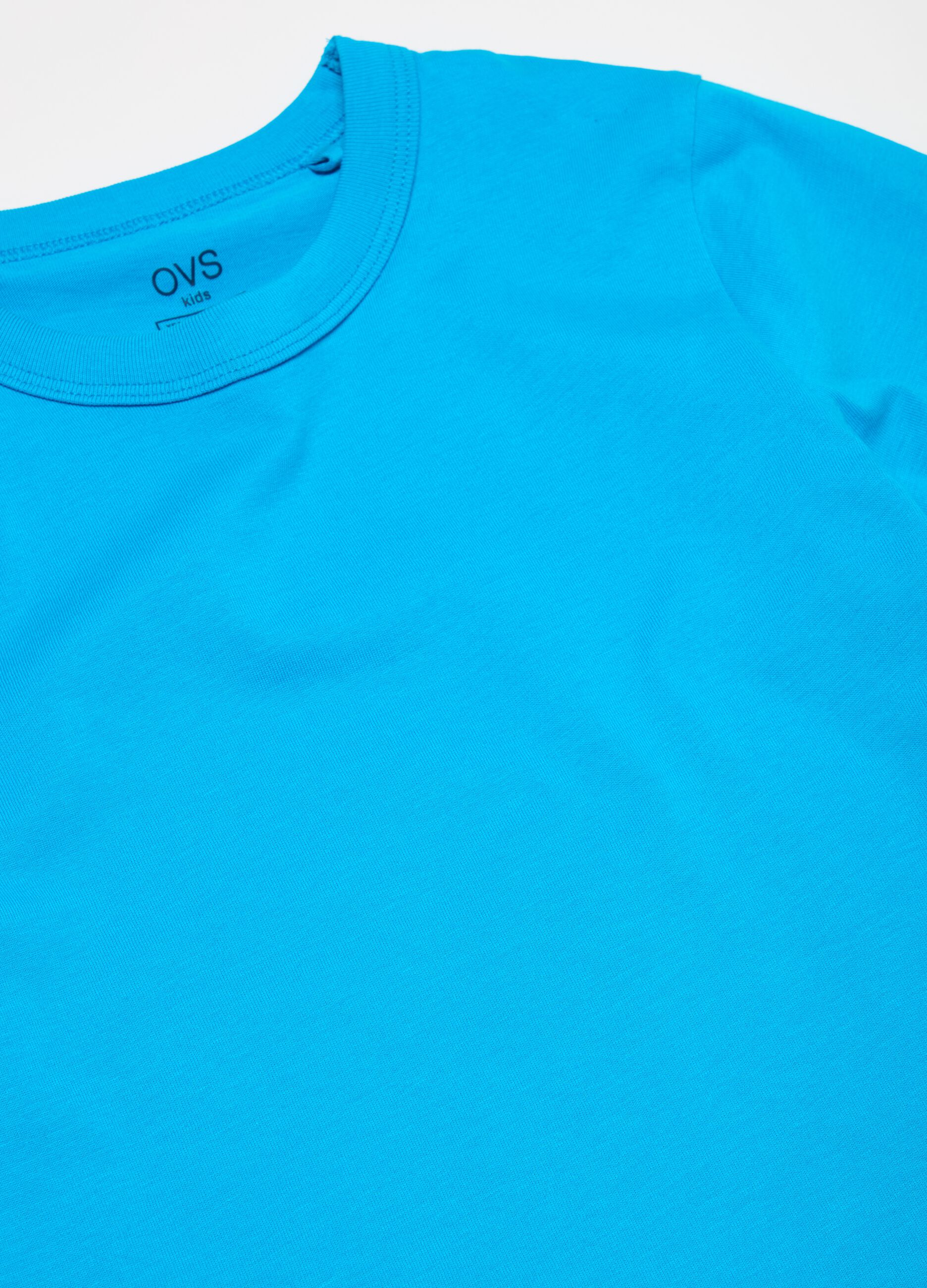 Essential T-shirt in stretch organic cotton