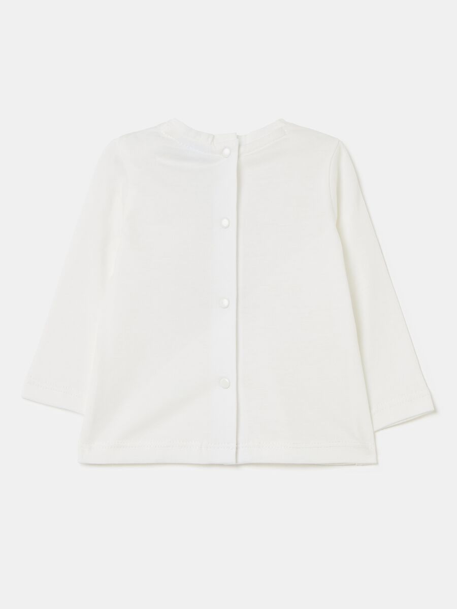 T-shirt a maniche lunghe stampa animaletti_1