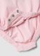 Body rosa in cotone organico a maniche corte_3