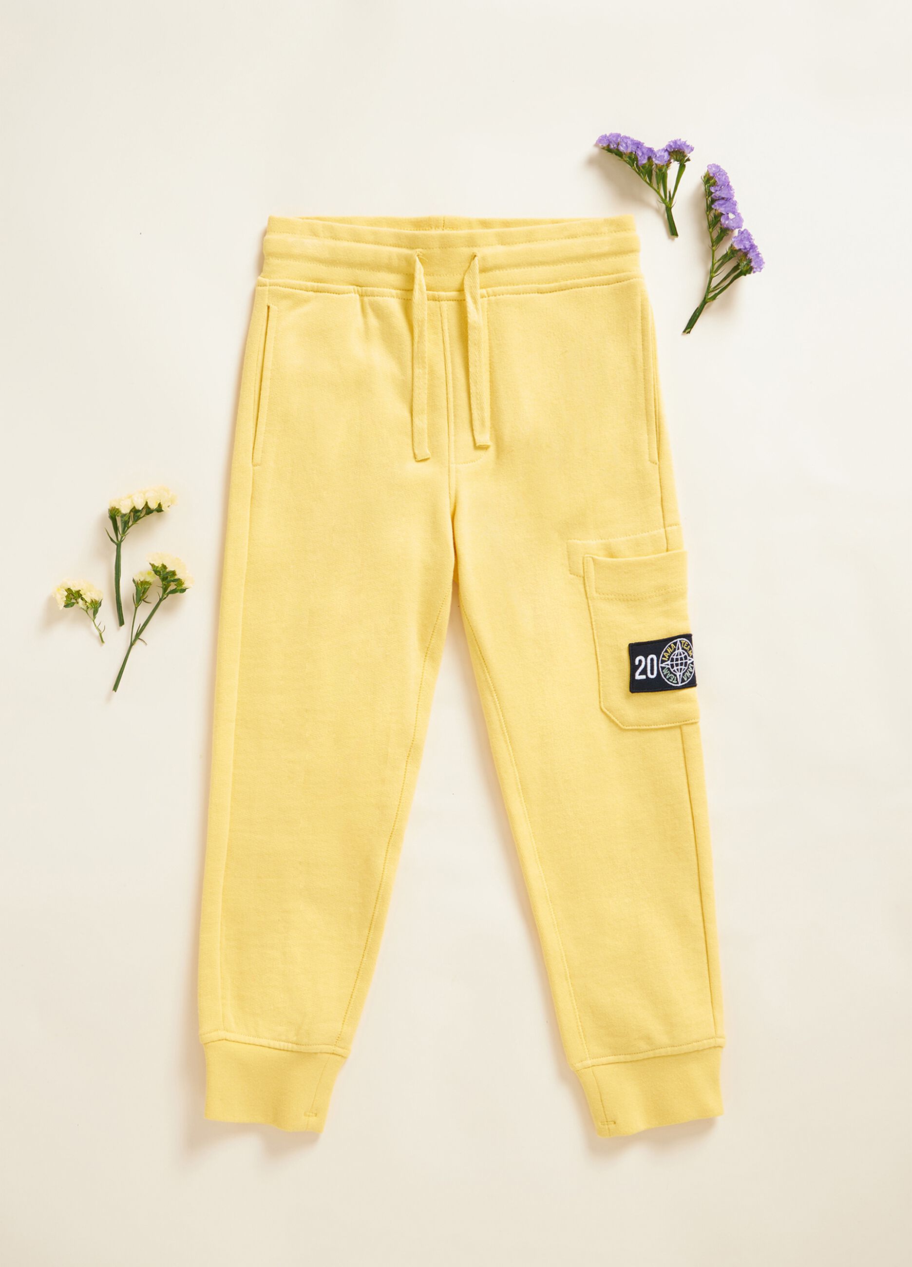 IANA joggers in 100% cotton fleece