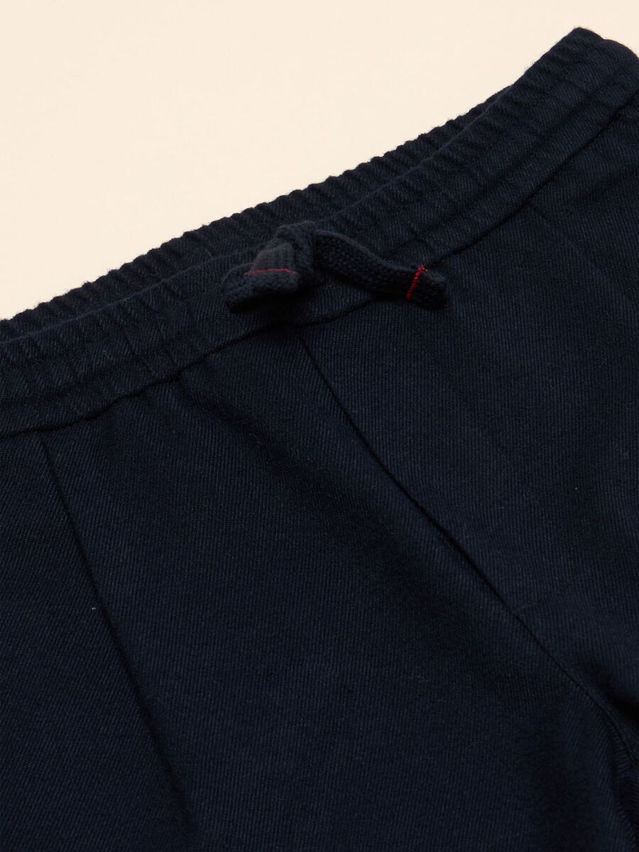 Stretch viscose twill trousers_1