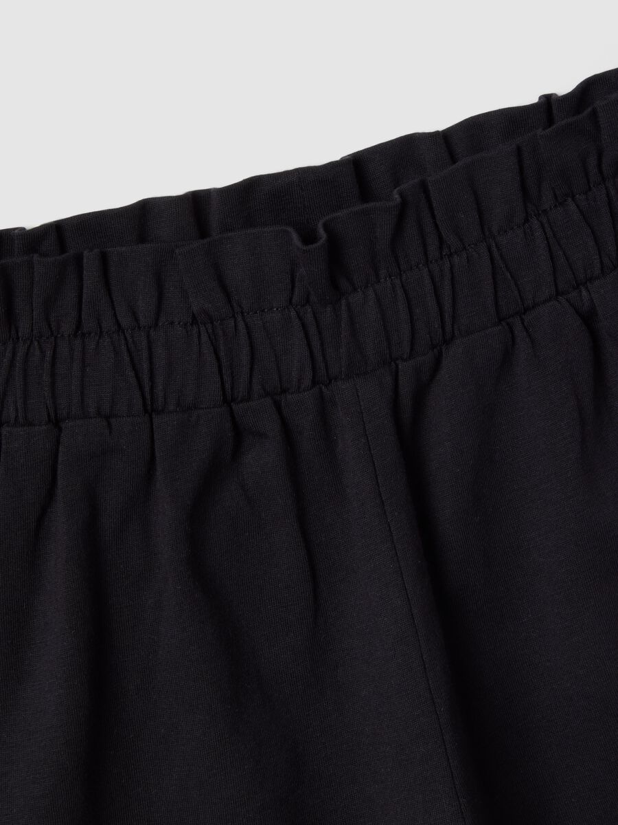 Set maglia shorts in puro cotone multicolor da bambina regular fit_3