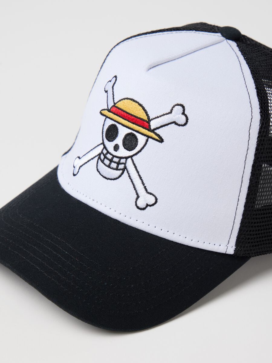 OVS Cotton Baseball Cap with Mesh_1
