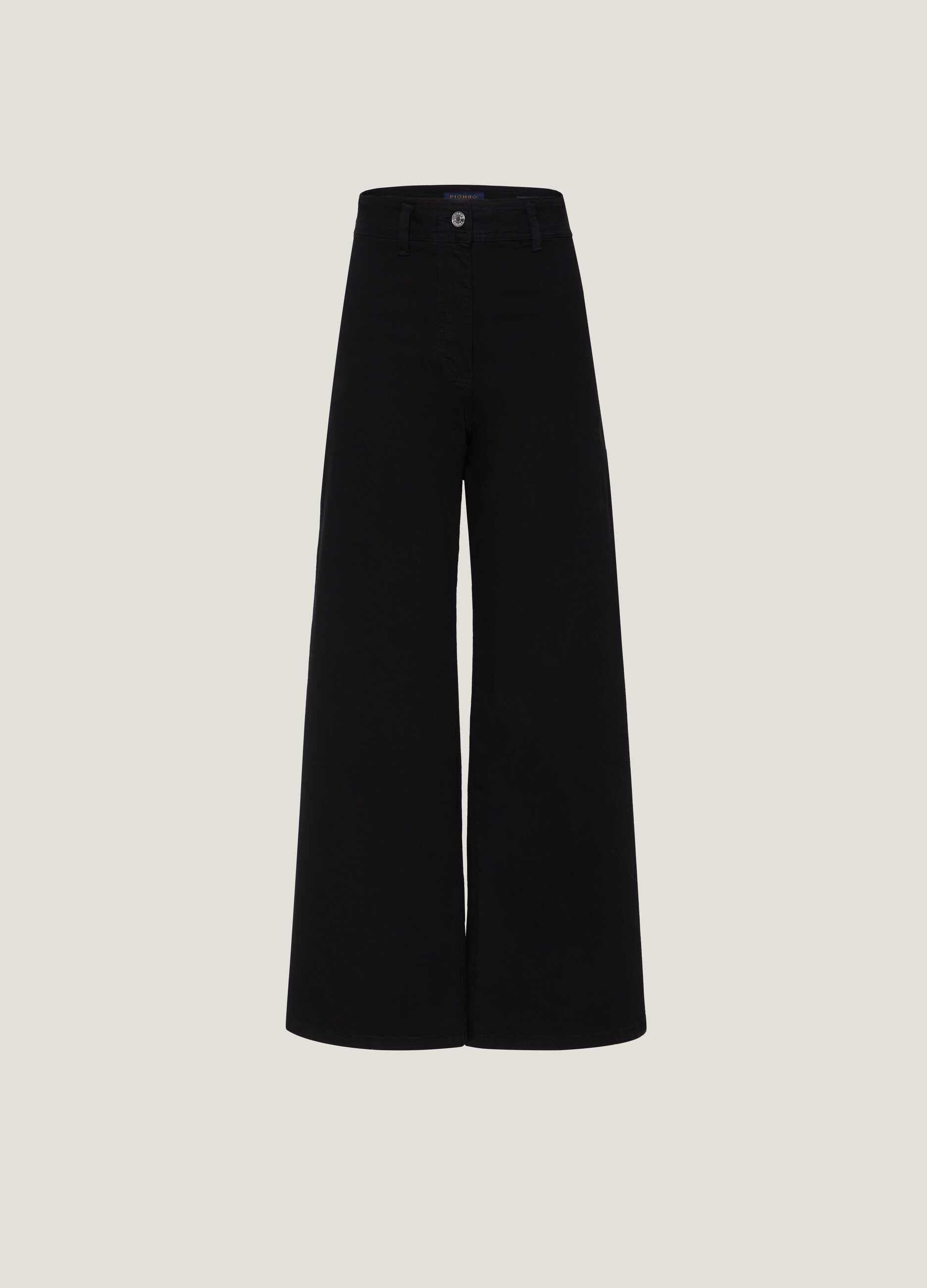 Jeans wide leg in cotone stretch_3