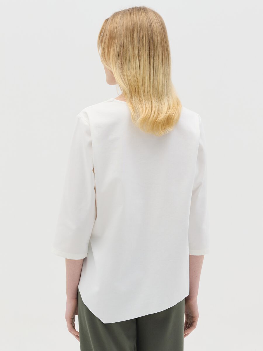 White blouse with bow_3
