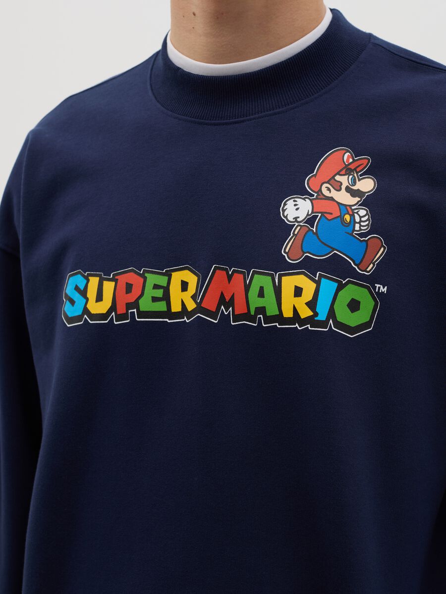 French terry sweatshirt with Super Mario™ print_2