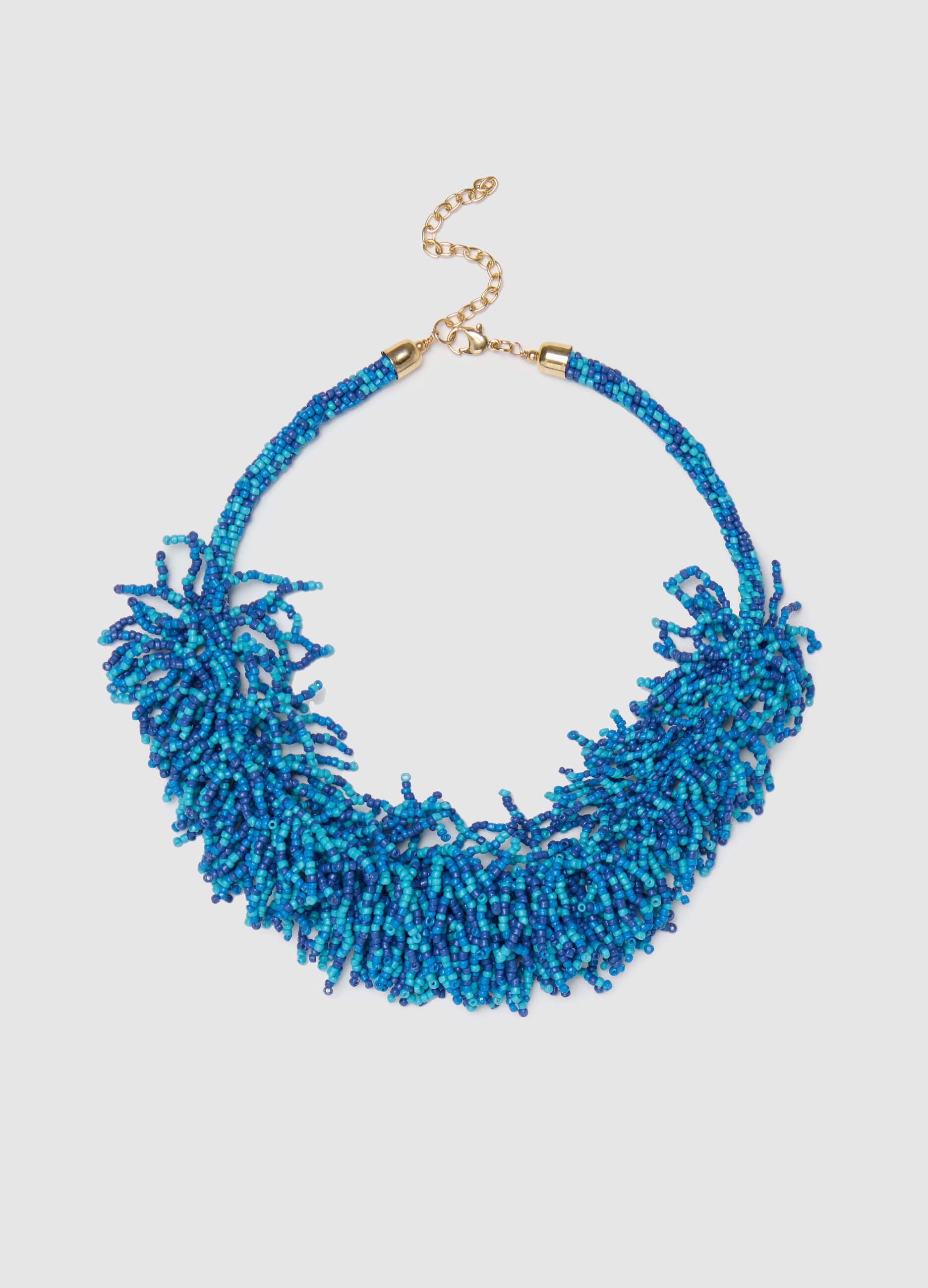 Choker with beads