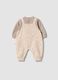 Grey organic cotton sleepsuit with Winnie the Pooh print_1