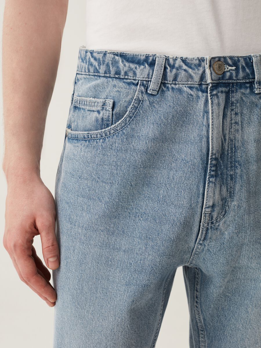 Jeans carrot fit acid wash_3