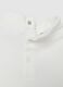White high-neck children's shirt in pure cotton regular fit_3