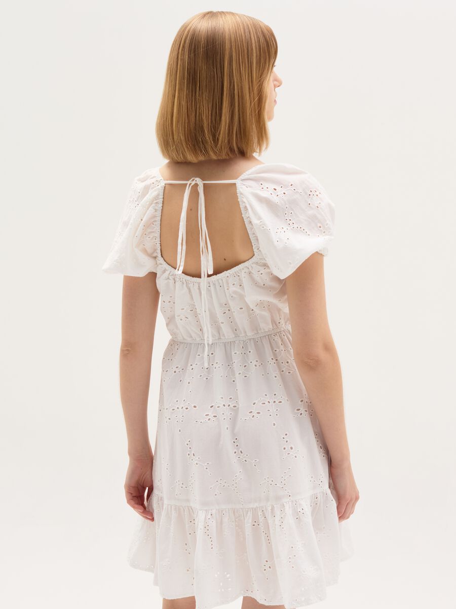 short tiered dress in broderie anglaise_2