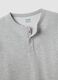 Grey honeycomb viscose-blend T-shirt, regular fit_1