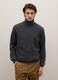 Grey high-neck lambswool turtleneck regular fit_1