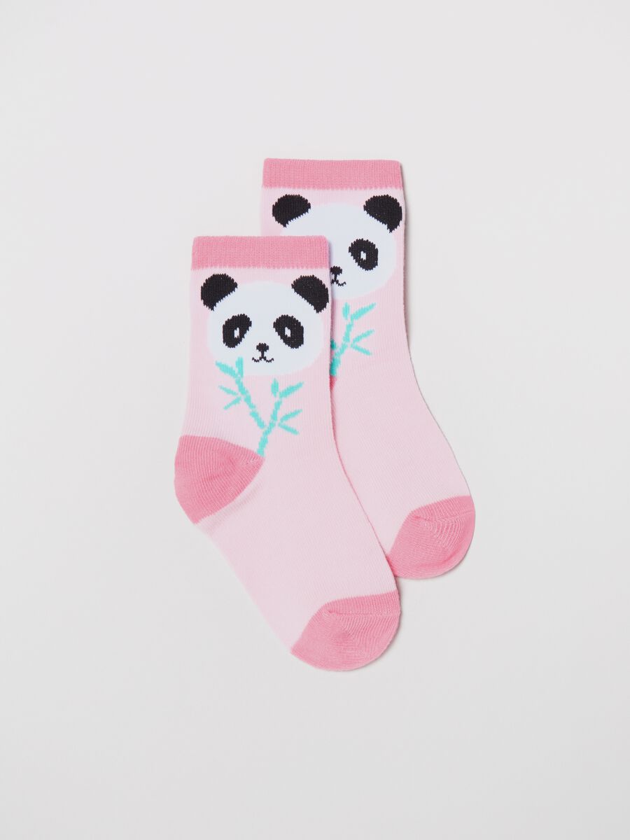 Bipack calze stretch con disegno koala_1