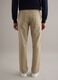 Pantaloni beige in twill elasticizzato regular fit_3