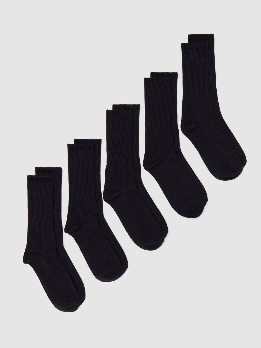 Three-pair pack midi tennis socks_0