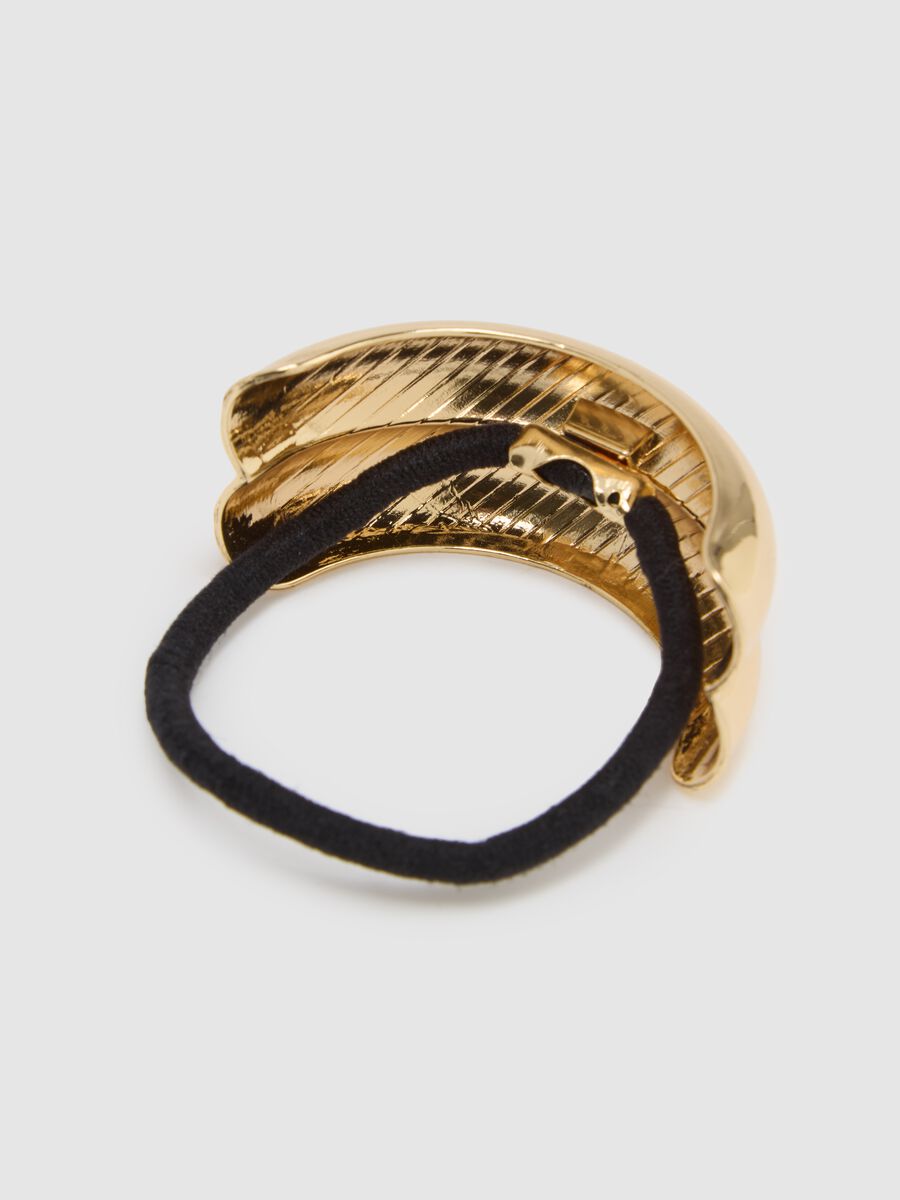 Gold-coloured zinc hair clip twin pack_1