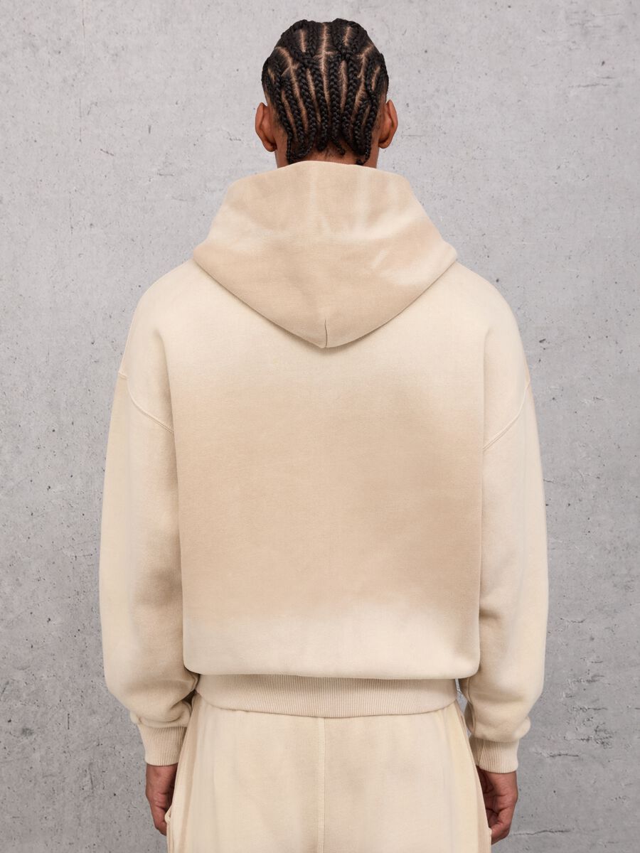 Sunfaded Zip Hoodie Vintage Sand_3