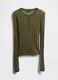 Light green pullover in acrylic and polyamide blend_3