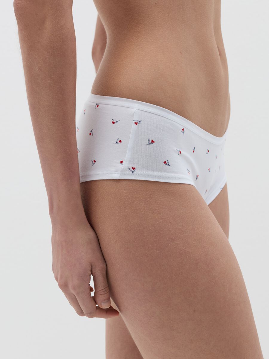 Five-pack knicker shorts with print_3