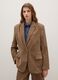 Brown Corduroy Blazer Regular Fit_1