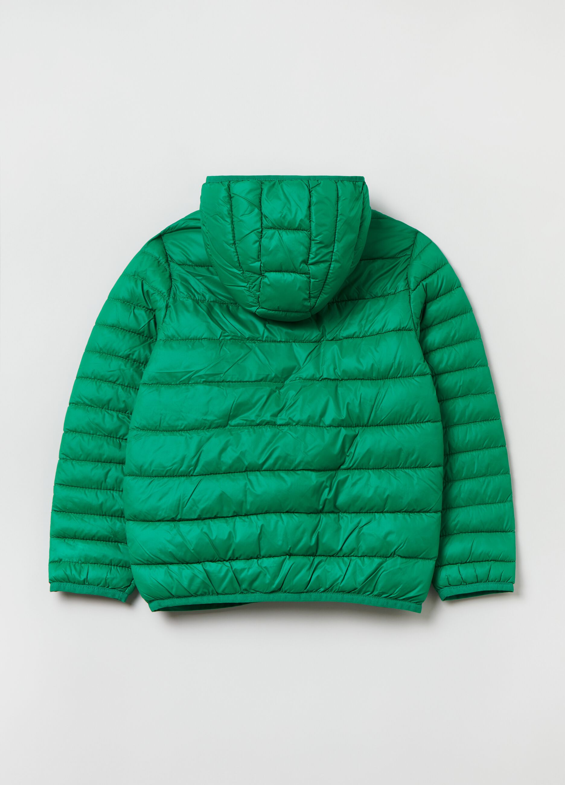 Piumino ultralight con cappuccio