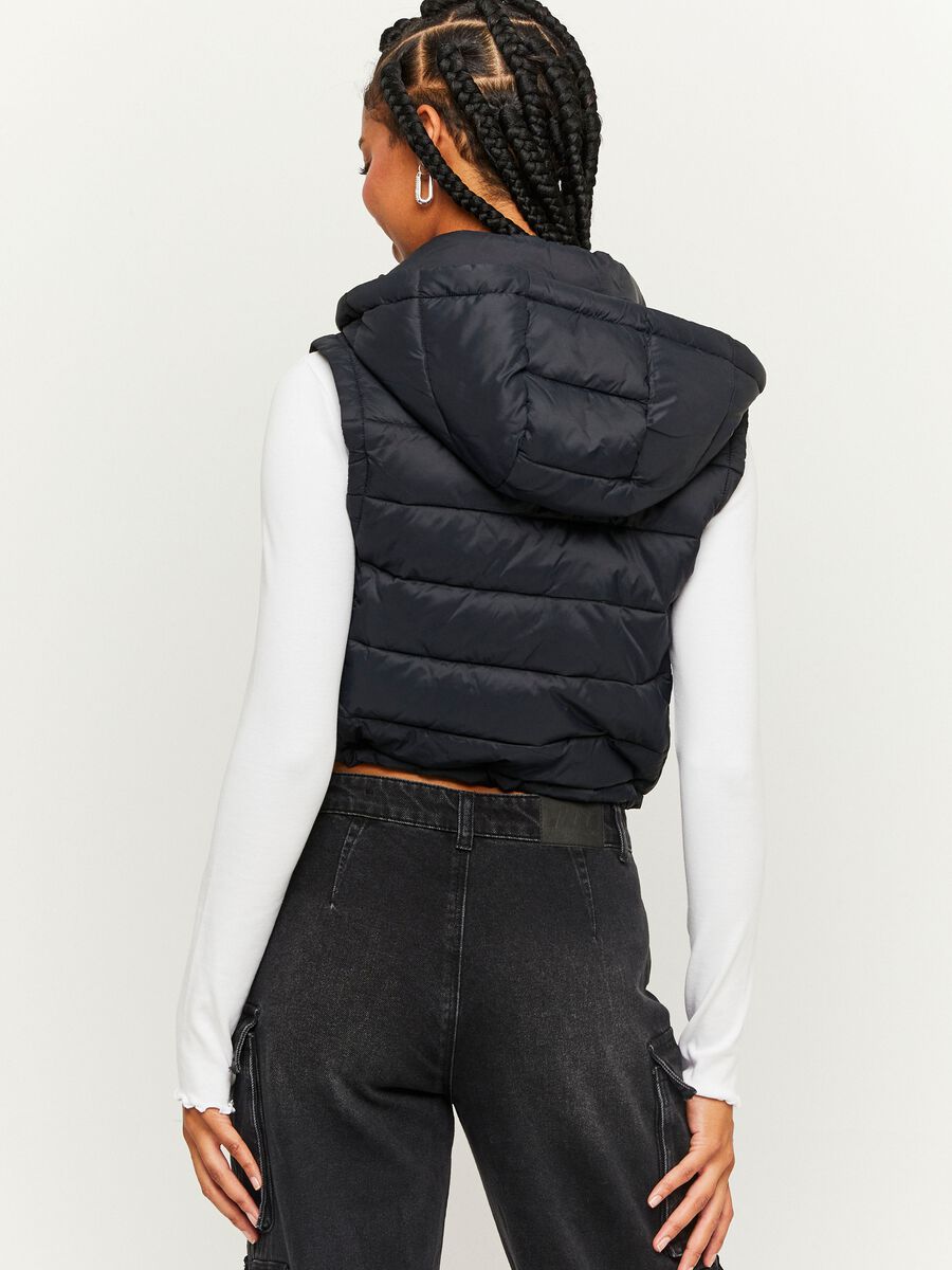 Gilet trapuntato con coulisse_2