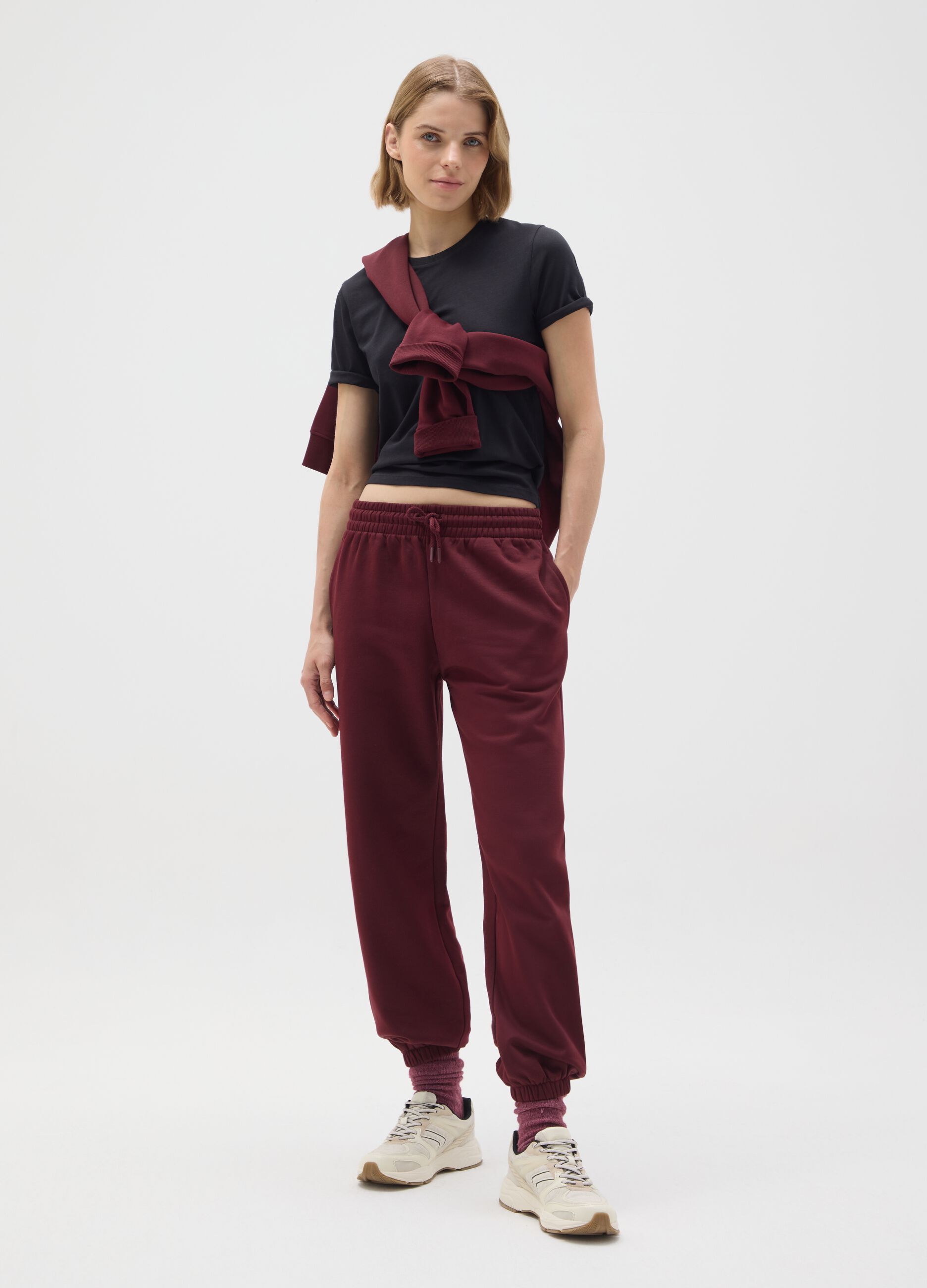 Black pure cotton t-shirt regular fit