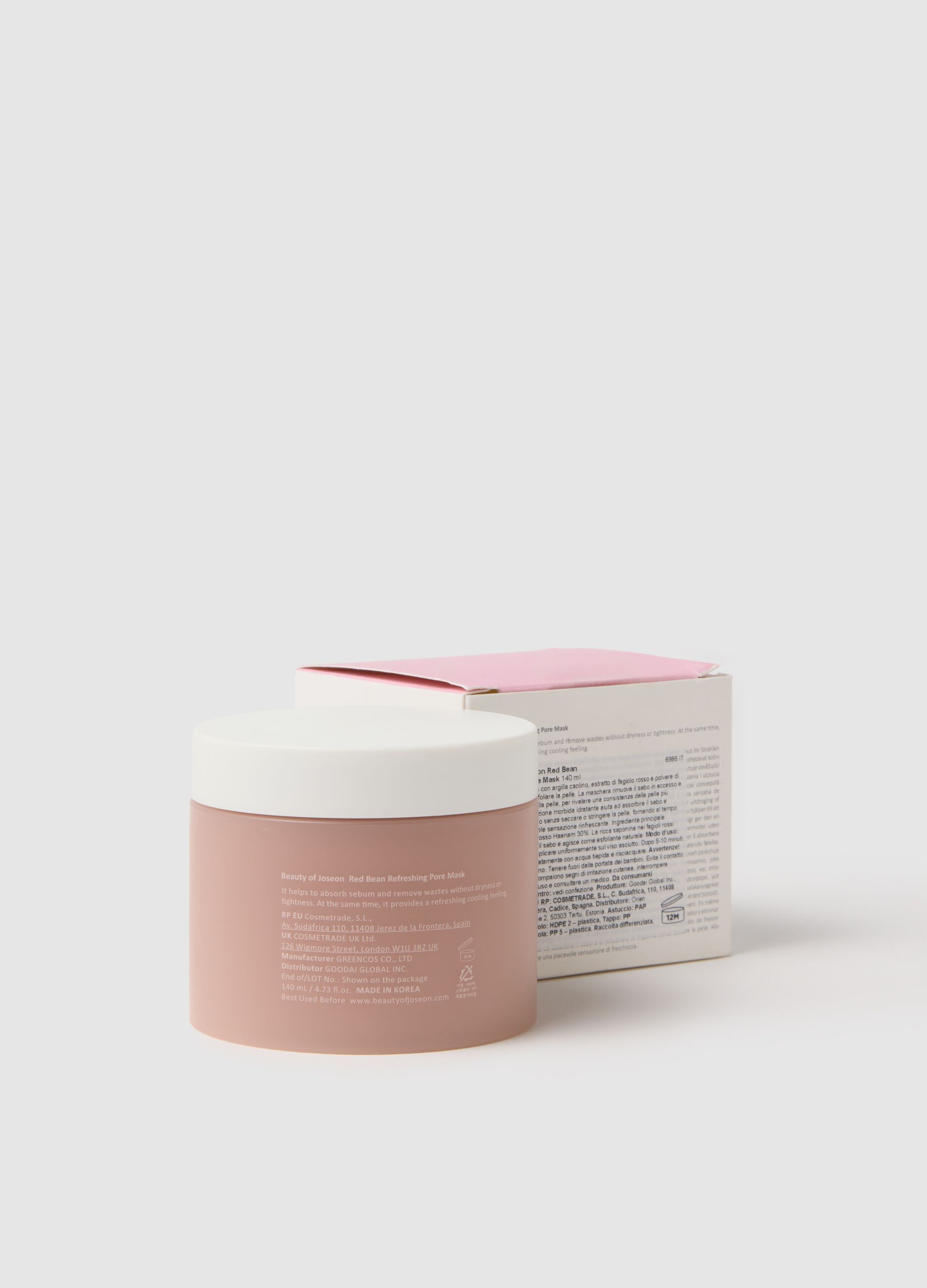 Red Bean Refreshing Pore Mask - skincare coreana