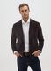 Brown blazer in cotton blend and slim fit corduroy_2