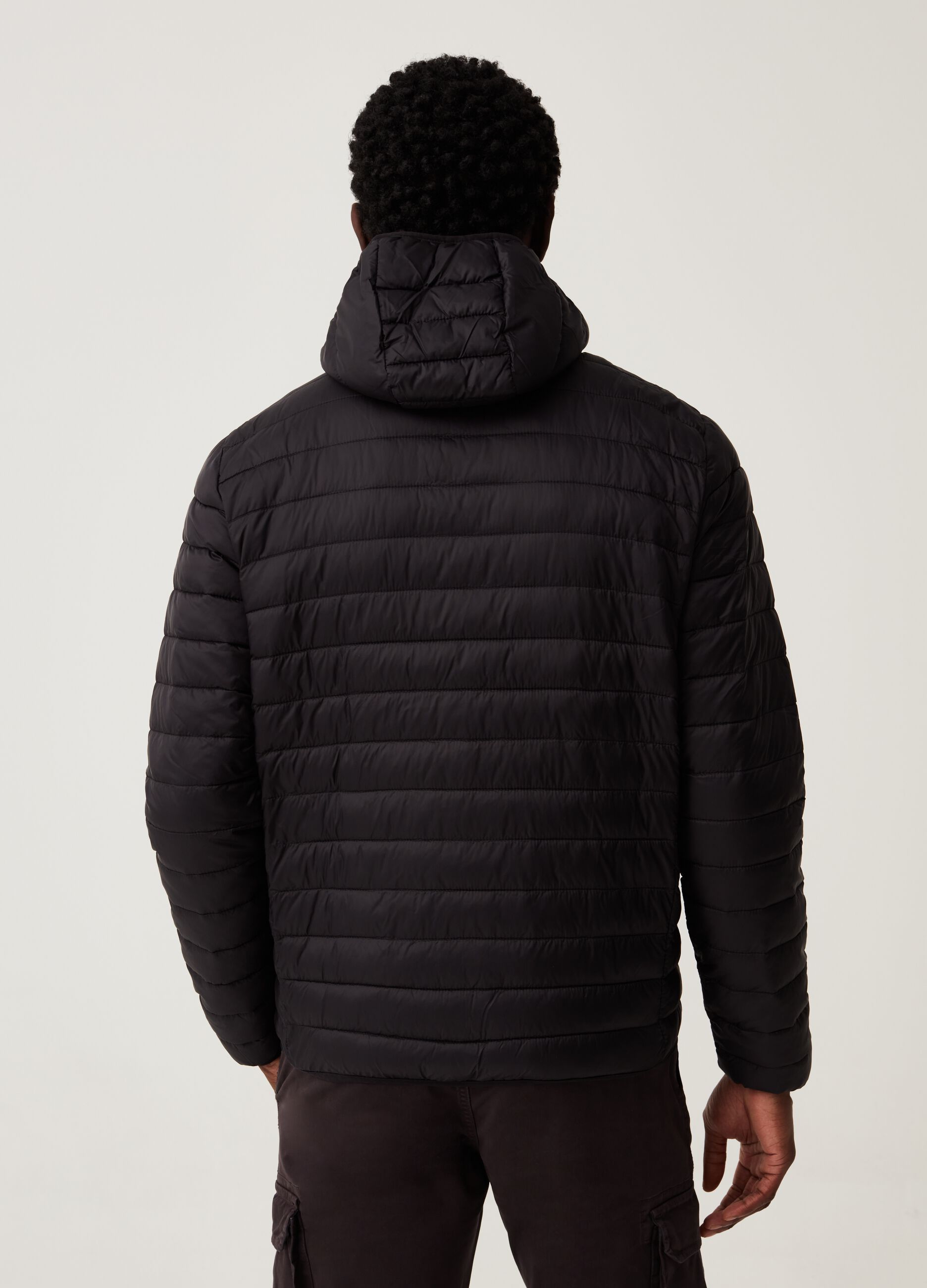 Ultra-light down jacket with hood