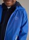Blue mix regular fit jacket with hood for kids_2