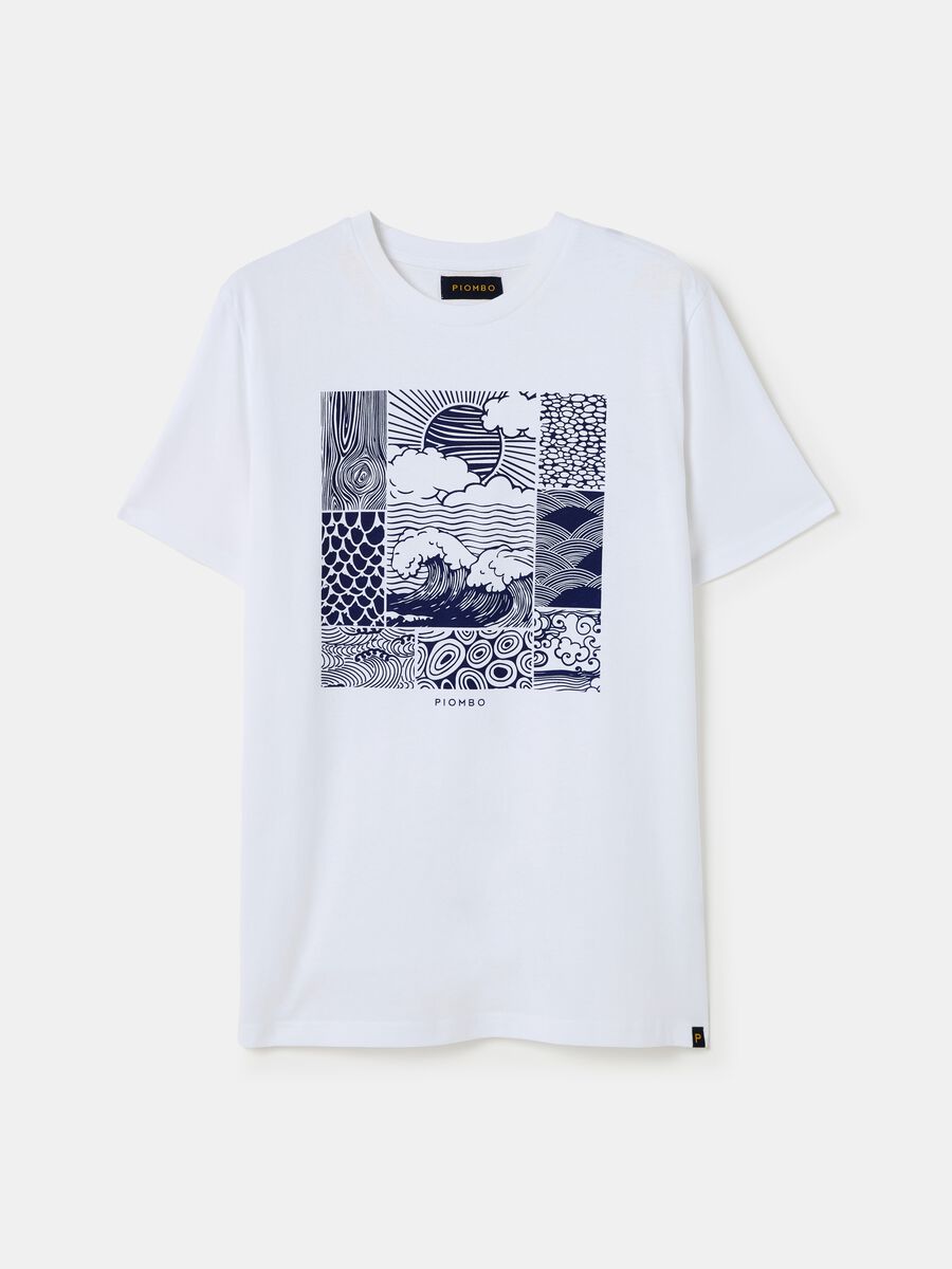 Cotton T-shirt with graphic print_3