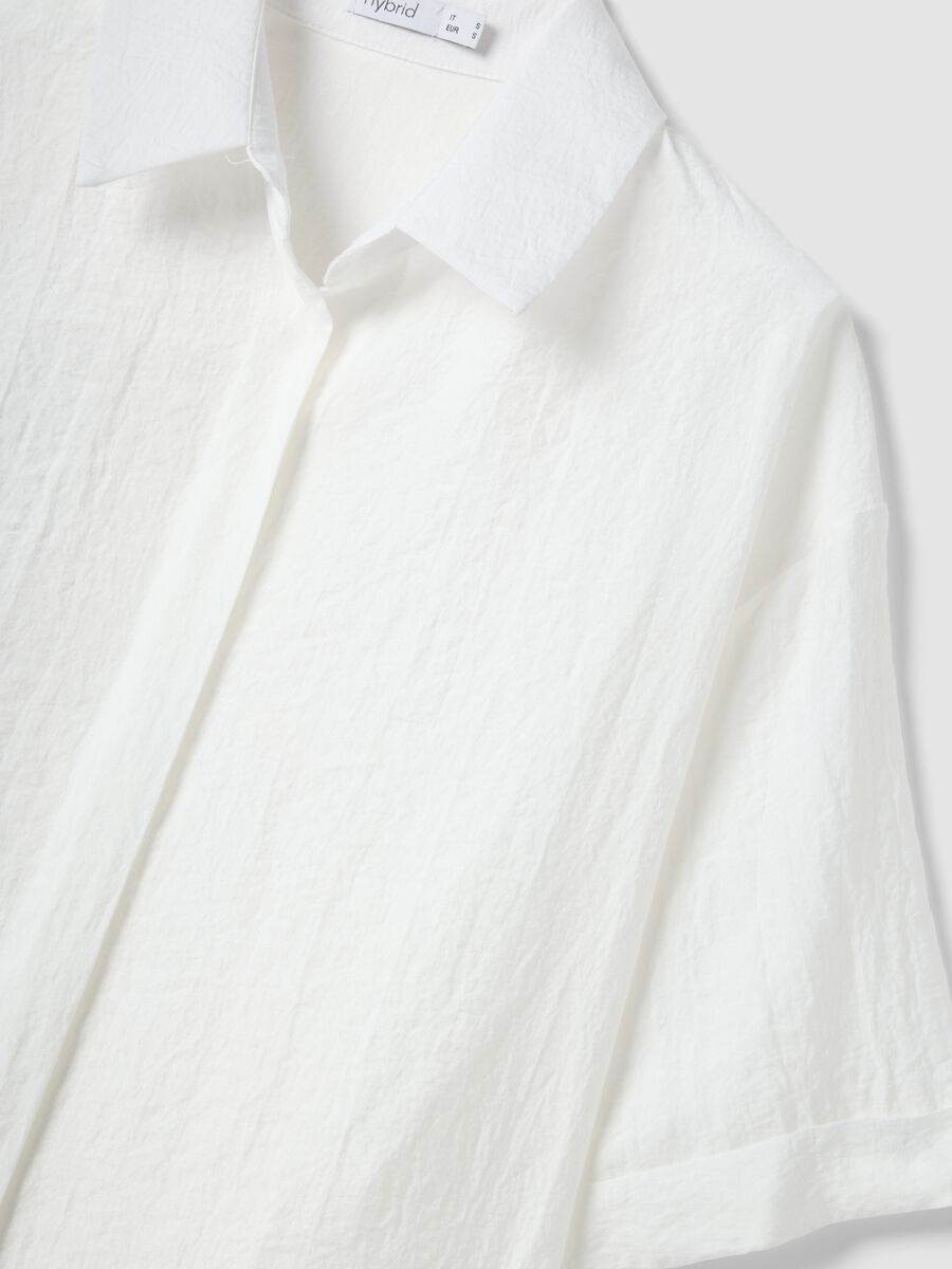 White viscose-blend shirt_1