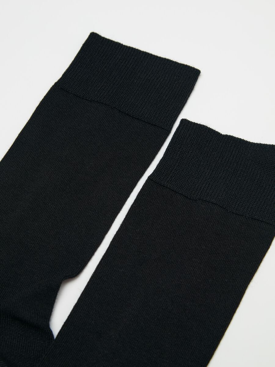 Two-pair pack midi socks in bamboo viscose_1